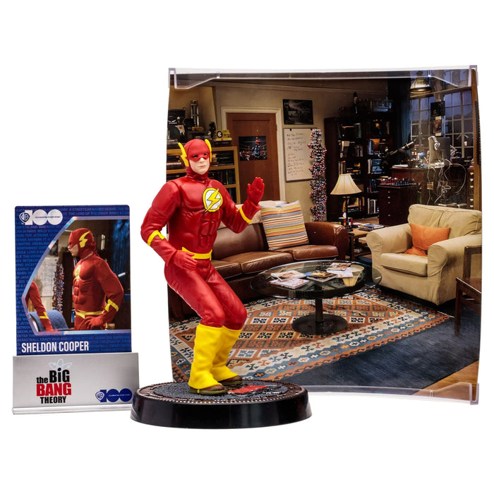 Movie Maniacs 6In Posed Wv5 Wb100 Sheldon As The Flash (The Big Bang Theory) - LX2001 - Homewares, Outdoor, Phone Accessories, Cases, Speakers, Headphones + More -