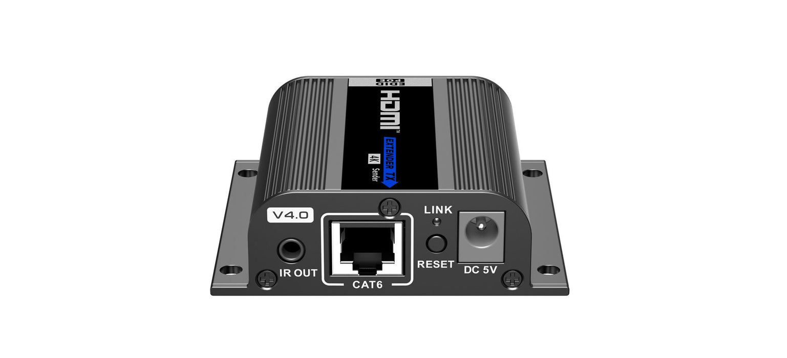 Lenkeng HDMI & IR Extender Kit over Cat6 w/ EDID switch. Loop out connection Port on Transmitter