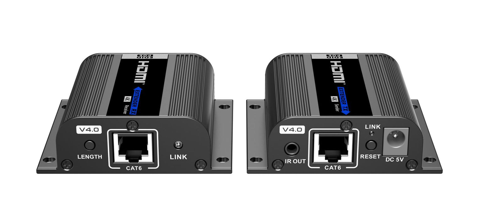 Lenkeng HDMI & IR Extender Kit over Cat6 w/ EDID switch. Loop out connection Port on Transmitter