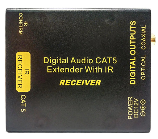 ARCO Digital Audio Extender with IR Over Single Cat5e/6. Up to 200m Range. - LX2001 - Homewares, Outdoor, Phone Accessories, Cases, Speakers, Headphones + More -