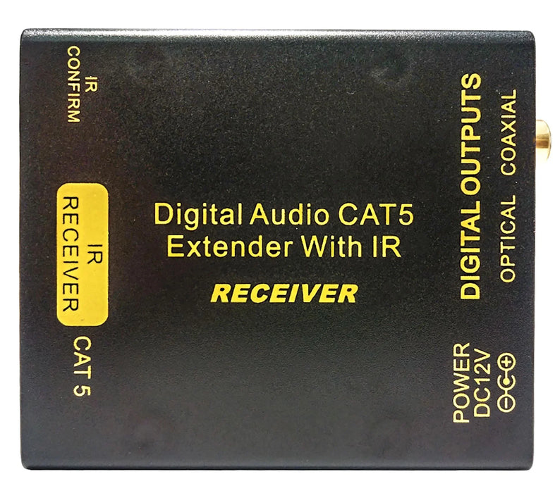 ARCO Digital Audio Extender with IR Over Single Cat5e/6. Up to 200m Range. - LX2001 - Homewares, Outdoor, Phone Accessories, Cases, Speakers, Headphones + More -