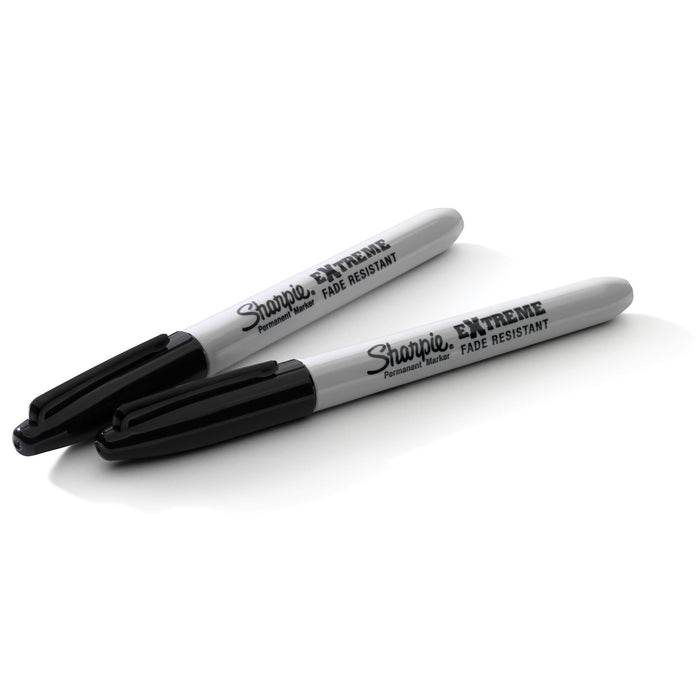 SHARPIE Extreme Permanent Marker with Fine Point Tip. 2-Pack Extreme Versatility