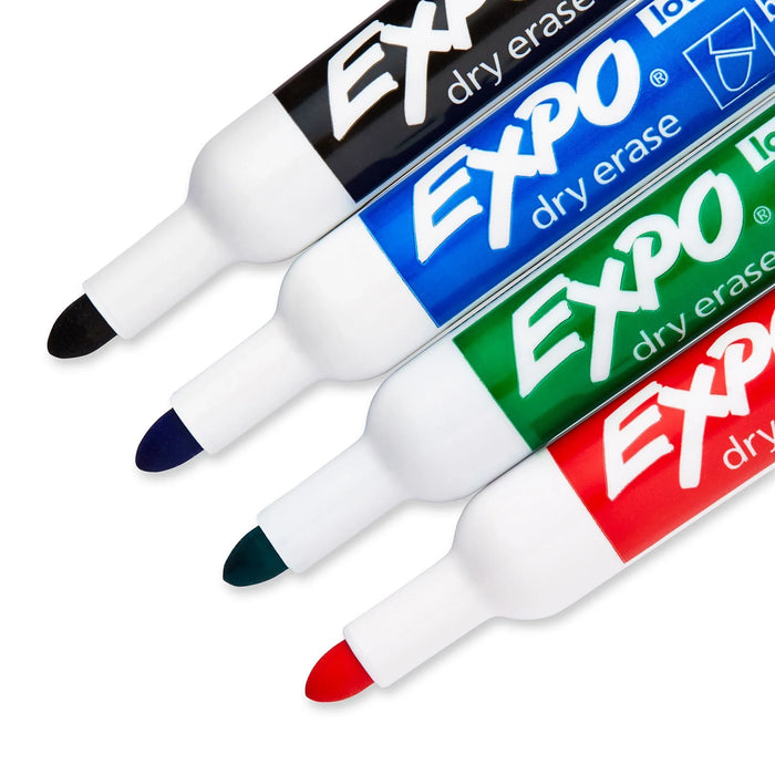 EXPO Dry Erase Markers Bullet Marker 4-Pack. 4x Assorted Colours. Includes Red, - LX2001 - Homewares, Outdoor, Phone Accessories, Cases, Speakers, Headphones + More -