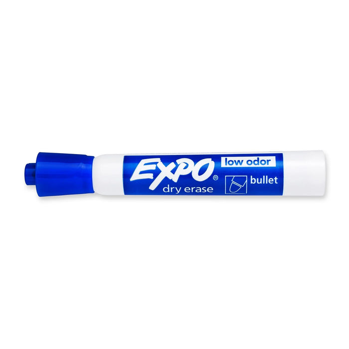 EXPO Dry Erase Markers Bullet Marker 12-Pack. Blue Colour. Bright, Vivid, Non-to - LX2001 - Homewares, Outdoor, Phone Accessories, Cases, Speakers, Headphones + More -