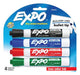 EXPO Dry Erase Markers Bullet Marker 4-Pack. 4x Assorted Colours. Includes Red, - LX2001 - Homewares, Outdoor, Phone Accessories, Cases, Speakers, Headphones + More -