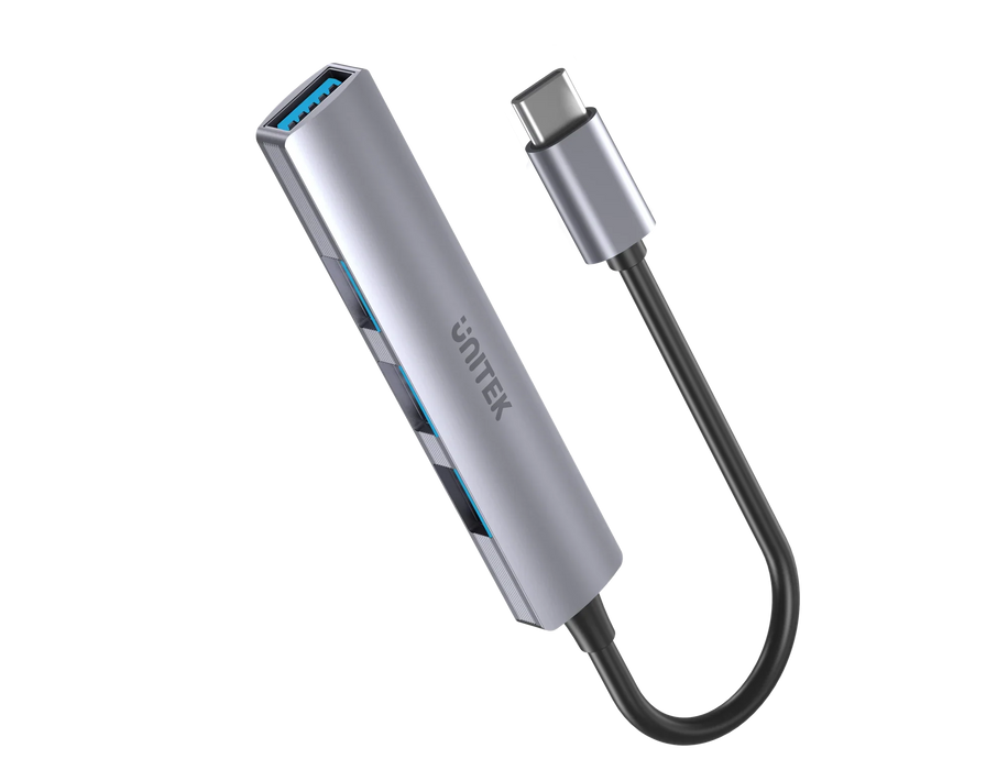 UNITEK 4-in-1 USB Multi-port Ultra Slim Hub with USB-C Connector. Includes 1x US - LX2001 - Homewares, Outdoor, Phone Accessories, Cases, Speakers, Headphones + More -