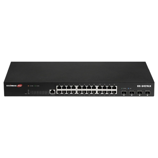 EDIMAX 28-Port Gigabit Web Smart Rack-mount Switch. 24 Gigabit Ethernet Ports an - LX2001 - Homewares, Outdoor, Phone Accessories, Cases, Speakers, Headphones + More -