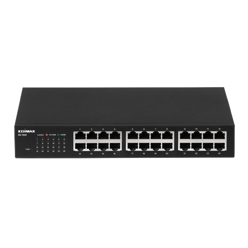 EDIMAX 24 Port Gigabit Rack-Mount Unmanaged Switch. High-Speed Networking and Ju - LX2001 - Homewares, Outdoor, Phone Accessories, Cases, Speakers, Headphones + More -