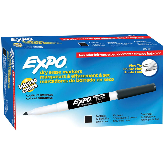 EXPO Dry Erase Markers with Fine Point Tips 12-Pack. Black Colour Bright, Vivid, - LX2001 - Homewares, Outdoor, Phone Accessories, Cases, Speakers, Headphones + More -