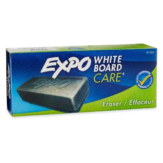 EXPO Block Whiteboard Eraser. Removes Markings Quickly & Easily. Clean ...