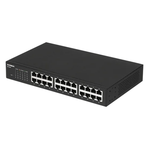 EDIMAX 24 Port Gigabit Rack-Mount Unmanaged Switch. High-Speed Networking and Ju - LX2001 - Homewares, Outdoor, Phone Accessories, Cases, Speakers, Headphones + More -