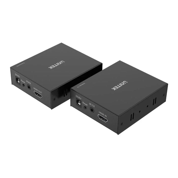 UNITEK HDMI & IR Extender Kit Over Cat6 up to 150M. Supports up to 4K@30Hz. Plug - LX2001 - Homewares, Outdoor, Phone Accessories, Cases, Speakers, Headphones + More -