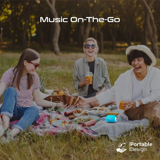 PROMATE 5W Wireless HD Bluetooth Portable Speaker with Built-in Lanyared. Batter - LX2001 - Homewares, Outdoor, Phone Accessories, Cases, Speakers, Headphones + More -