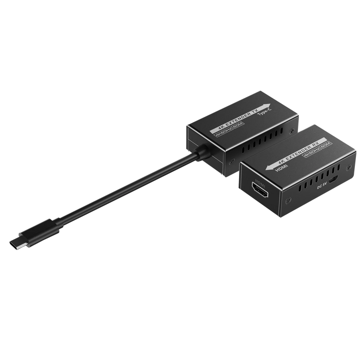LENKENG USB-C to HDMI Extender Includes both Tx & Rx Units. Supports Resolution - LX2001 - Homewares, Outdoor, Phone Accessories, Cases, Speakers, Headphones + More -