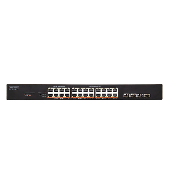 EDGECORE 28 Port Lite L2 Smart Gigabit Web Managed PoE Switch with 24 PoE Ports - LX2001 - Homewares, Outdoor, Phone Accessories, Cases, Speakers, Headphones + More -