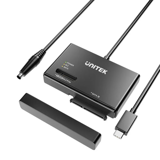 UNITEK NVMe M.2 SSD Enclosure Adapter with 100cm Cable. Supports M Key In Any Si - LX2001 - Homewares, Outdoor, Phone Accessories, Cases, Speakers, Headphones + More -