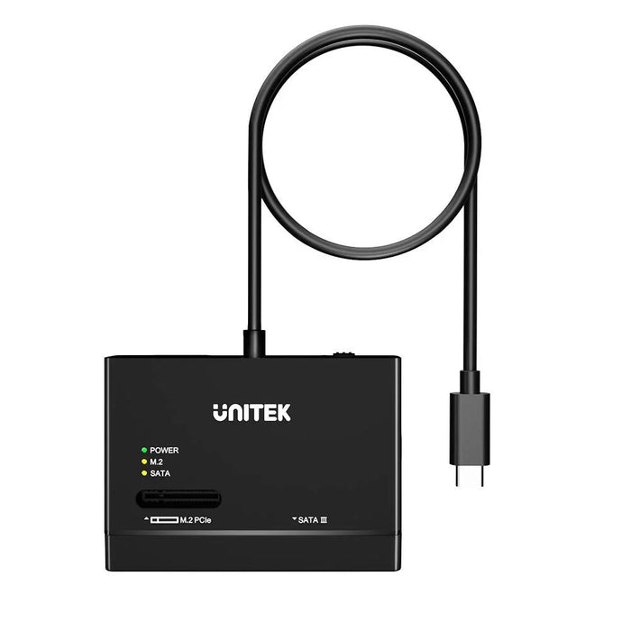 UNITEK NVMe M.2 SSD Enclosure Adapter with 100cm Cable. Supports M Key In Any Si - LX2001 - Homewares, Outdoor, Phone Accessories, Cases, Speakers, Headphones + More -