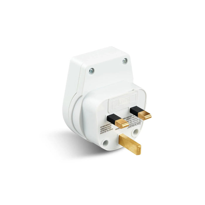 JACKSON Slim Outbound Travel Adaptor for use in UK/Hong Kong. 3-Pin NZ/AUS Plugs - LX2001 - Homewares, Outdoor, Phone Accessories, Cases, Speakers, Headphones + More -