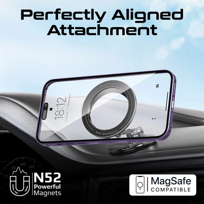 PROMATE 360 Cradeless MagSafe Height Adjustable Magnetic Smartphone Mount. Inclu - LX2001 - Homewares, Outdoor, Phone Accessories, Cases, Speakers, Headphones + More -