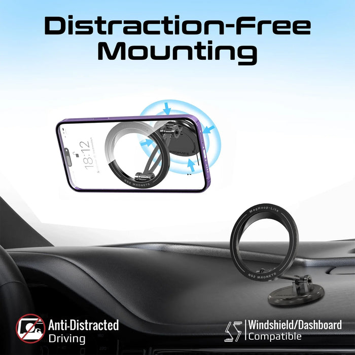 PROMATE 360 Cradeless MagSafe Height Adjustable Magnetic Smartphone Mount. Inclu - LX2001 - Homewares, Outdoor, Phone Accessories, Cases, Speakers, Headphones + More -