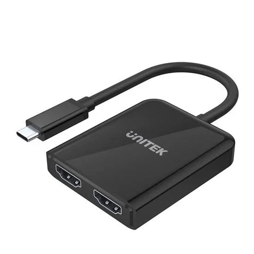 UNITEK 4K USB-C to Dual HDMI Adapter with MST. Supports 4K@60Hz HDCP 2.2. Bus-po - LX2001 - Homewares, Outdoor, Phone Accessories, Cases, Speakers, Headphones + More -