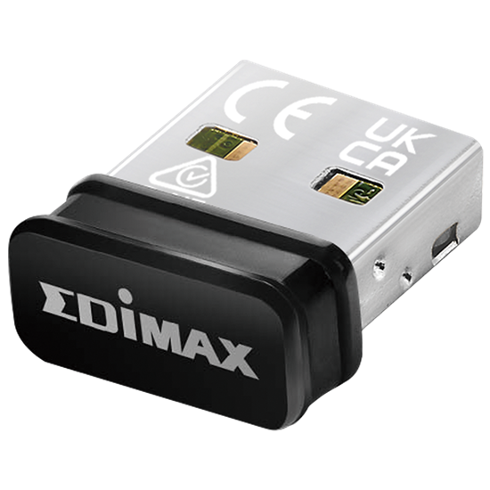 EDIMAX AC600 Wi-Fi 5 Dual Band Nano USB Adapter. Wireless 802.11b/g/n. Data Tran