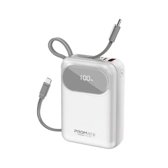 PROMATE 20000mAh Ultra Compact 35W SuperSpeed Power Bank with Built-in ...