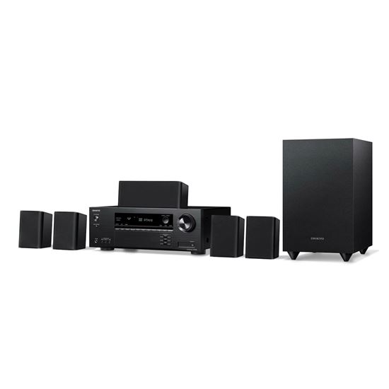 ONKYO 5.1-Ch Home Theater Receiver and Speaker Package. 155 Watts per Channel. I