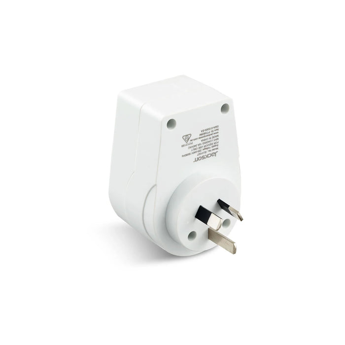 JACKSON Slim Inbound Travel Adaptor for use in NZ/AUS. Europe; USA and Parts of - LX2001 - Homewares, Outdoor, Phone Accessories, Cases, Speakers, Headphones + More -