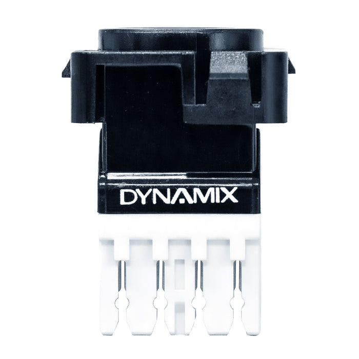 DYNAMIX Cat6 UTP Keystone RJ45 Jack for AMDEX Face Plates. White Recommend for u