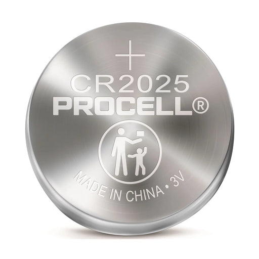 PROCELL Lithium CR2025 Coin Battery. Box of 20 (4x Strips of 5) - LX2001 - Homewares, Outdoor, Phone Accessories, Cases, Speakers, Headphones + More -
