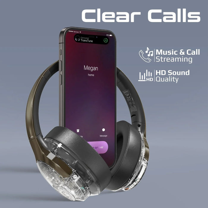 PROMATE HiFi Stereo Wireless Bluetooth Active Noice Cancelling Headphones with R - LX2001 - Homewares, Outdoor, Phone Accessories, Cases, Speakers, Headphones + More -