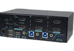 REXTRON 2 Ports Dual Monitor HDMI KVM Switch With HDCP Engine, EDID, USB 3.2 Gen - LX2001 - Homewares, Outdoor, Phone Accessories, Cases, Speakers, Headphones + More -