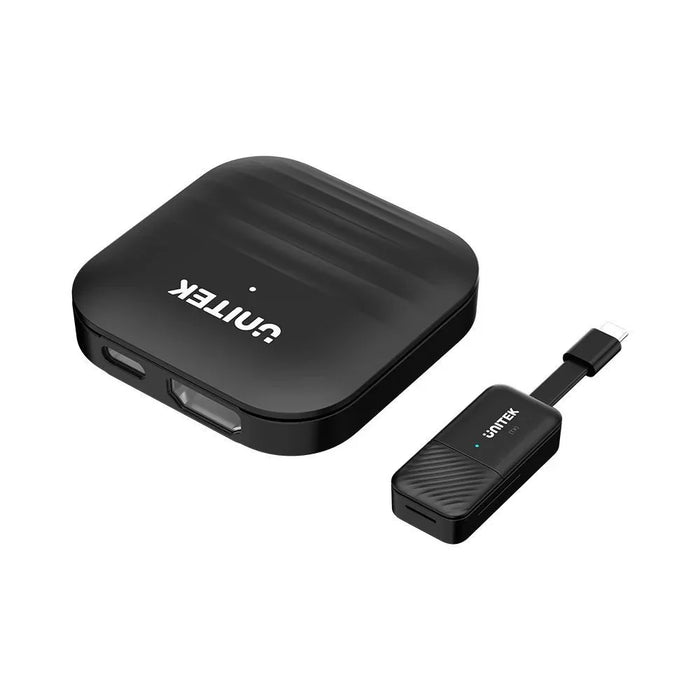 UNITEK USB-C Wireless HDMI Extender Kit. Supports Res up to 1920x1080@60Hz, Tran - LX2001 - Homewares, Outdoor, Phone Accessories, Cases, Speakers, Headphones + More -