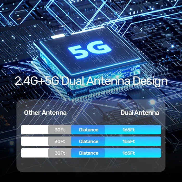 UNITEK USB-C Wireless HDMI Extender Kit. Supports Res up to 1920x1080@60Hz, Tran - LX2001 - Homewares, Outdoor, Phone Accessories, Cases, Speakers, Headphones + More -