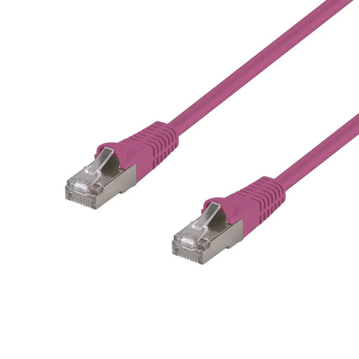 DYNAMIX 1m Cat6A S/FTP Pink Slimline Shielded 10G Patch Lead. 26AWG (Cat6 Augmen - LX2001 - Homewares, Outdoor, Phone Accessories, Cases, Speakers, Headphones + More -