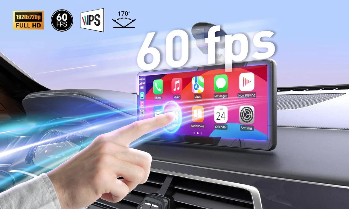MINIX 8.9 Inch Portable Wireless Carplay and Android Auto HD 60FPS Touchscreen. - LX2001 - Homewares, Outdoor, Phone Accessories, Cases, Speakers, Headphones + More -