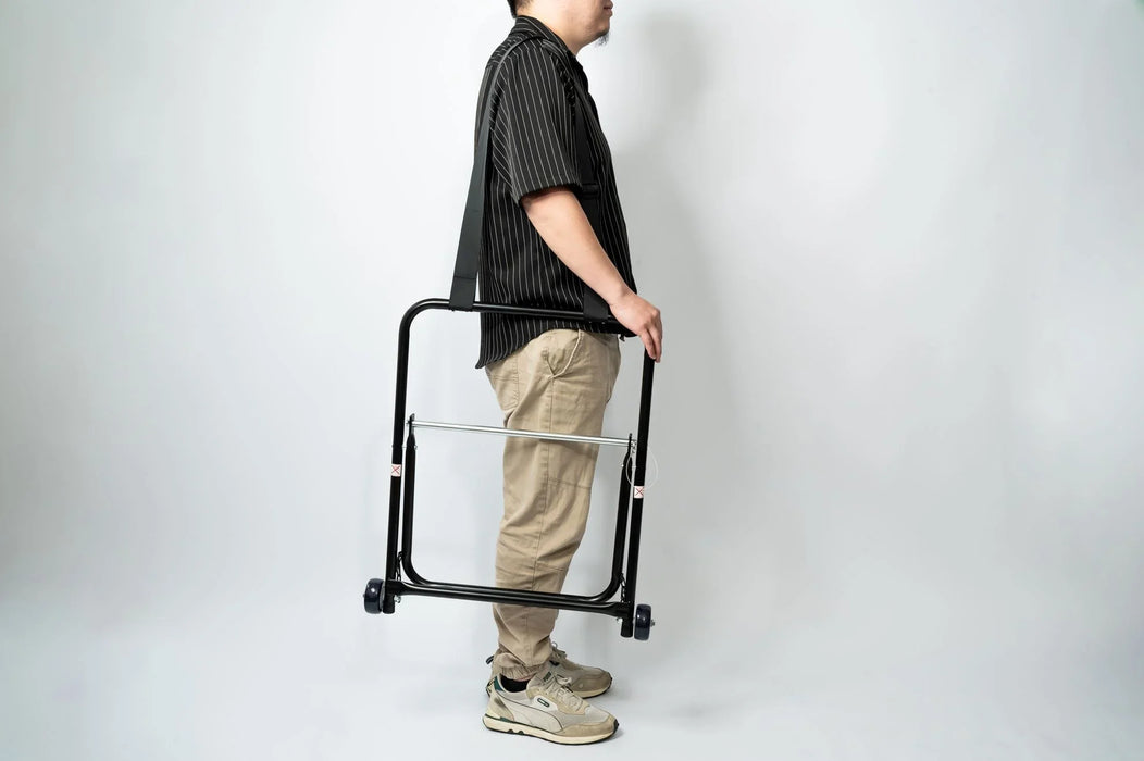 DYNAMIX Foldable Cable Caddy with Wheels and Pull Strap. Holds Cable Reel up to - LX2001 - Homewares, Outdoor, Phone Accessories, Cases, Speakers, Headphones + More -