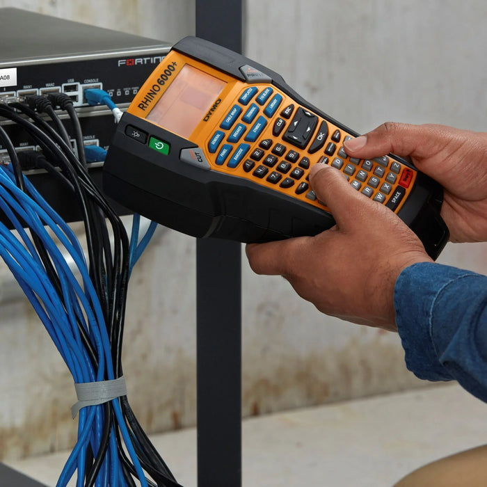 DYMO Rhino 6000 Industrial Label Maker Kit with Carry Case. Create Labels Includ - LX2001 - Homewares, Outdoor, Phone Accessories, Cases, Speakers, Headphones + More -