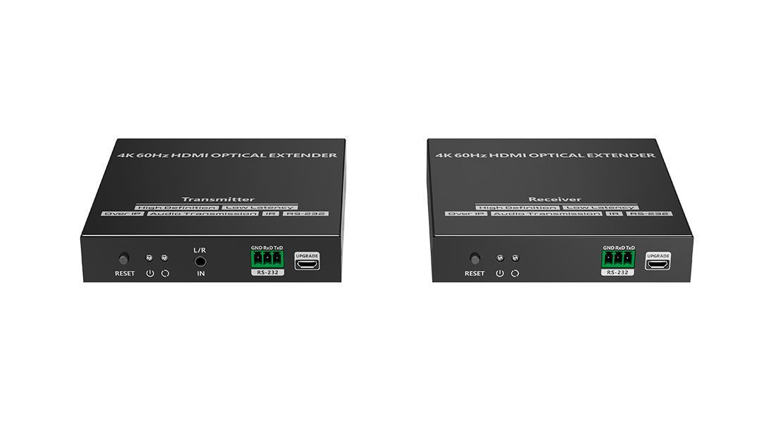 Lenkeng 4K@60Hz 40KM HDMI Over IP Optical Extender. One-to-many Connections