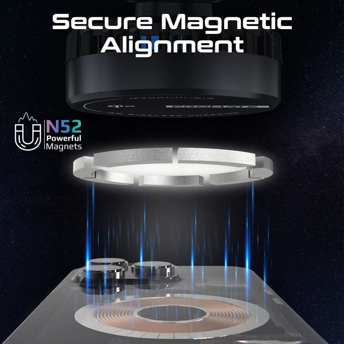 PROMATE 15W ActiveCool Cradleless Qi2 Wireless Smartphone inCar Charger Mount. S - LX2001 - Homewares, Outdoor, Phone Accessories, Cases, Speakers, Headphones + More -