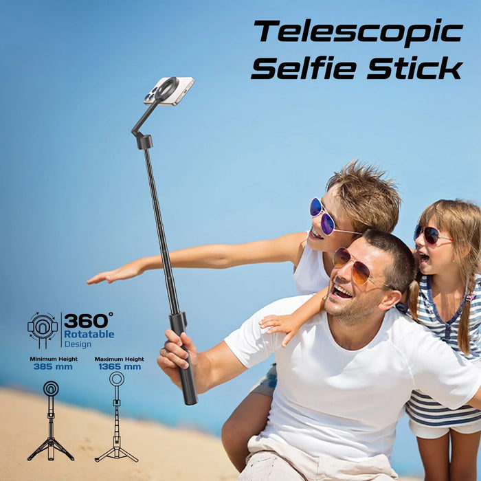 PROMATE MagSafe Extendable Monopod & Tripod Stand with Remote Control. Max Heigh - LX2001 - Homewares, Outdoor, Phone Accessories, Cases, Speakers, Headphones + More -