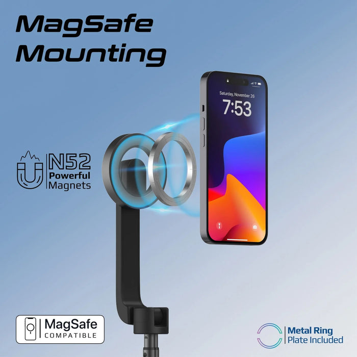 PROMATE MagSafe Extendable Monopod & Tripod Stand with Remote Control. Max Heigh - LX2001 - Homewares, Outdoor, Phone Accessories, Cases, Speakers, Headphones + More -