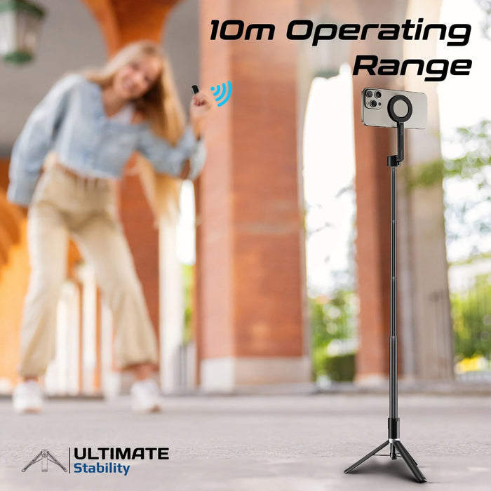 PROMATE MagSafe Extendable Monopod & Tripod Stand with Remote Control. Max Heigh - LX2001 - Homewares, Outdoor, Phone Accessories, Cases, Speakers, Headphones + More -