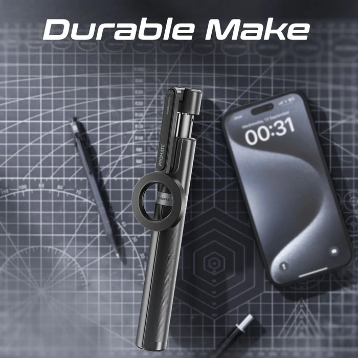 PROMATE MagSafe Extendable Monopod & Tripod Stand with Remote Control. Max Heigh - LX2001 - Homewares, Outdoor, Phone Accessories, Cases, Speakers, Headphones + More -