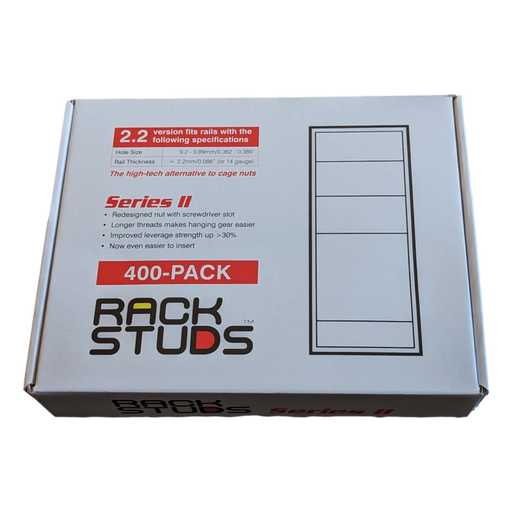 RACKSTUDS Series II 400-pack Maroon Smart Rack Mounting System. Universal Replac - LX2001 - Homewares, Outdoor, Phone Accessories, Cases, Speakers, Headphones + More -