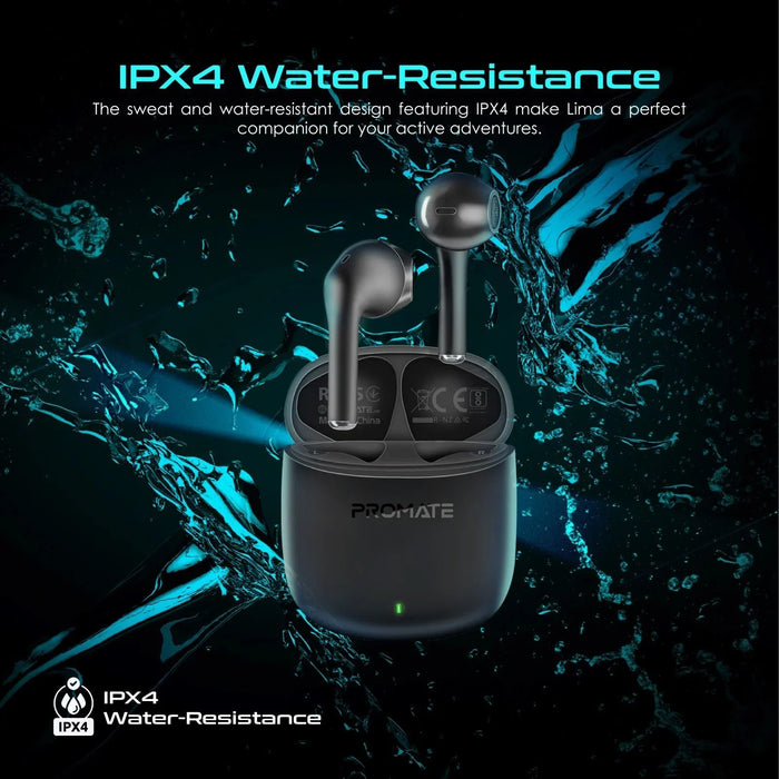 PROMATE In-Ear HD Bluetooth Earbuds with Intellitouch & 260mAh Charging Case. Er - LX2001 - Homewares, Outdoor, Phone Accessories, Cases, Speakers, Headphones + More -