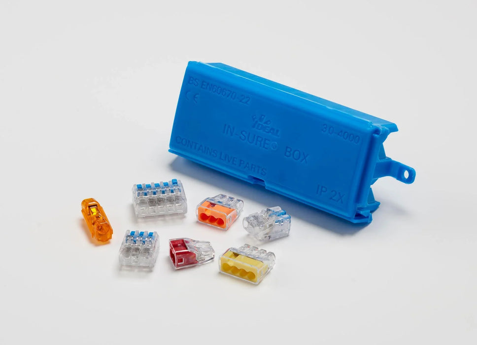 IDEAL INDUSTRIES In-Sure Box Enclosure. Box of 20 Designed for use with Push In, - LX2001 - Homewares, Outdoor, Phone Accessories, Cases, Speakers, Headphones + More -