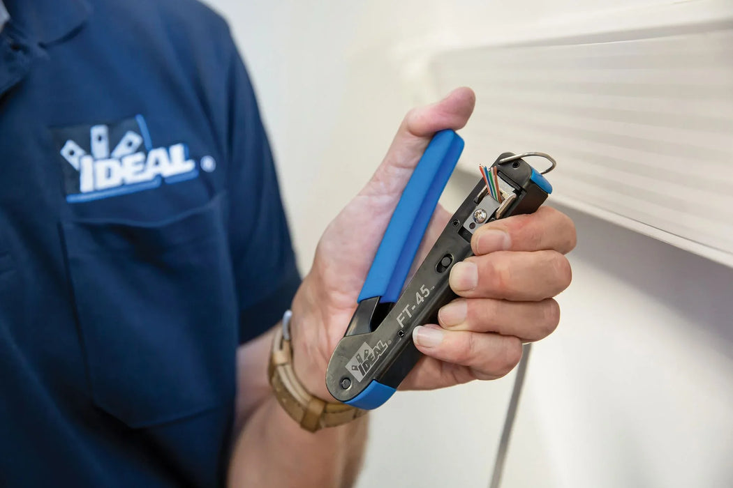 IDEAL INDUSTRIES Feed Through Modular Plug Crimp Tool. - LX2001 - Homewares, Outdoor, Phone Accessories, Cases, Speakers, Headphones + More -