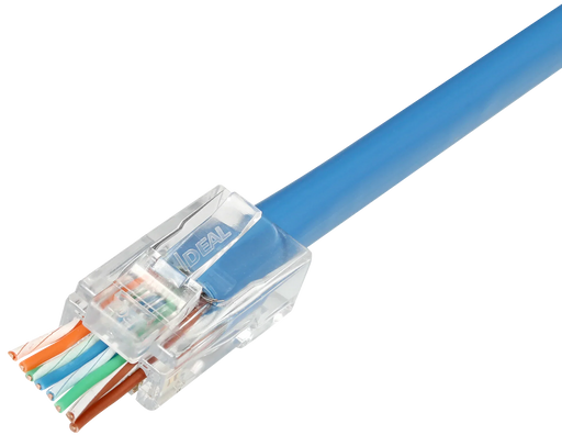 IDEAL INDUSTRIES CAT6A/6 UTP RJ45 Push Through Plug (Staggered). Pack of 50. Com - LX2001 - Homewares, Outdoor, Phone Accessories, Cases, Speakers, Headphones + More -